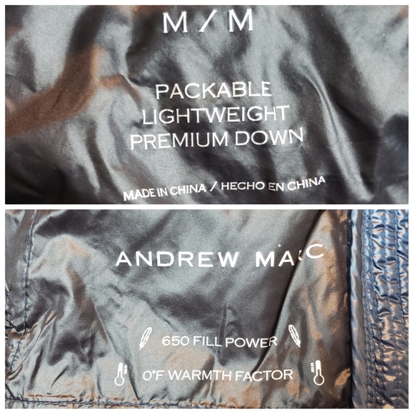 Andrew Marc 650 Fill Power Jacket - Picture 6 of 11